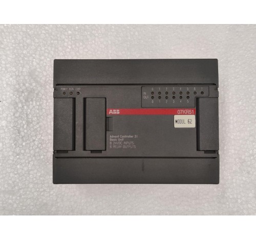 ABB 07KR51 Advent Control 31 Basic Unit 07KR51-Q3.0 1SBP260010R1001