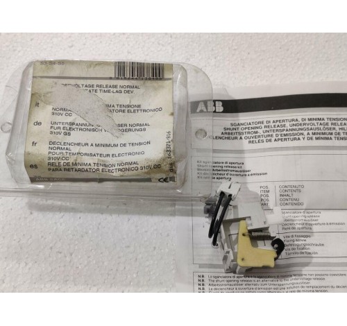 ABB 1SD AO 13840 R1 S3-S4-S5 Shunt Opening Release Kit