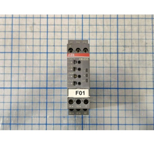 ABB CM-ESS Multifunction Voltage RMS Monitoring Relay 1SVR730830R0500