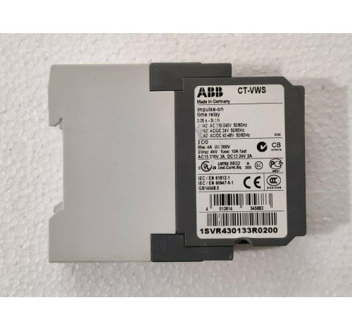 ABB CT-VWS 1SVR430133R0200 Time Relay