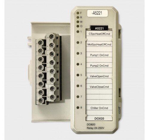 ABB DO820 Digital Output Module 3BSE008514R1 PR:E With ABB 3BSE013235R1