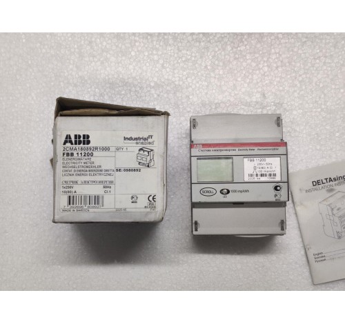 ABB FBB11200 Electricity Meter 2CMA180892R1000