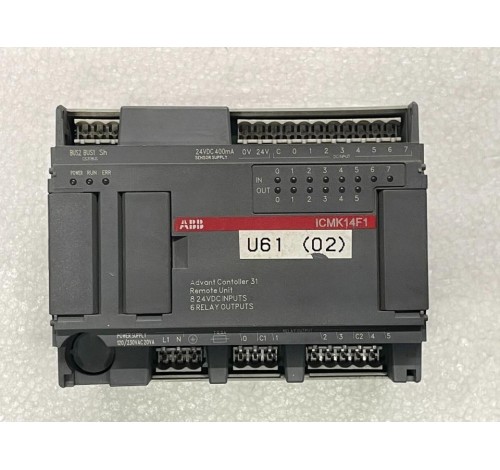 ABB ICMK14F1 Advant Controller 31 Remote Unit ICMK14F1-N13.0 1SBP260051R1001