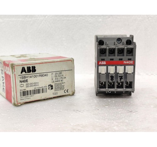 ABB N40E Contractor Relay 1SBH141001R8040