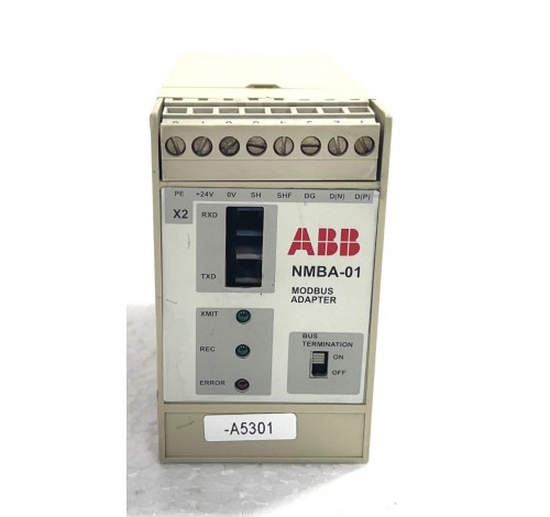 ABB NMBA-01 SW Version 1,7 Code 58916102 Rev. H