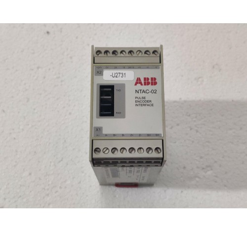 ABB NTAC-02 Pulse Encoder 58967441E Rev. E SW version 2,08