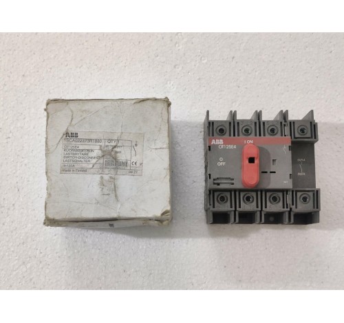 ABB OT125E4 Switch - Disconnect 1SCA022373R1880