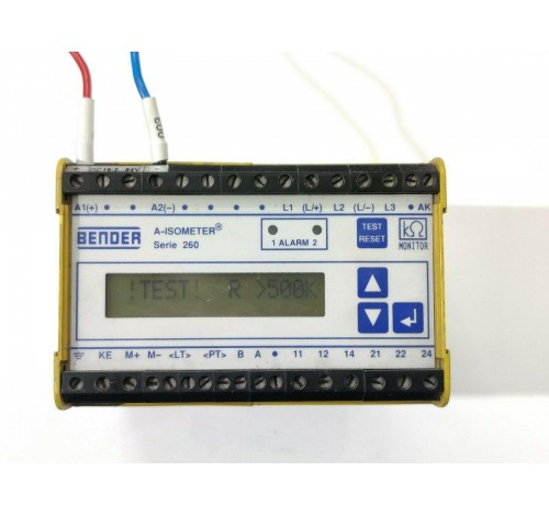 Bender A-Isometer Serie 260 Insulation Monitoring Device IRDH265-222