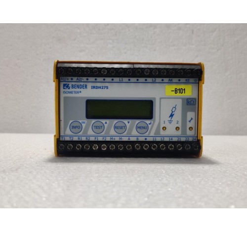 Bender IRDH275-435 Insulation Monitoring Device D160V1.8