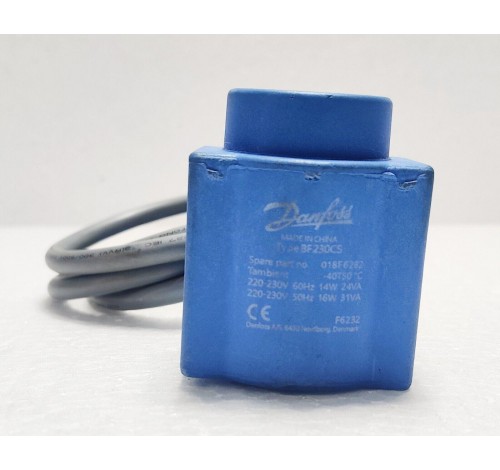 Danfoss BF230CS Solenoid Coil 018F6282