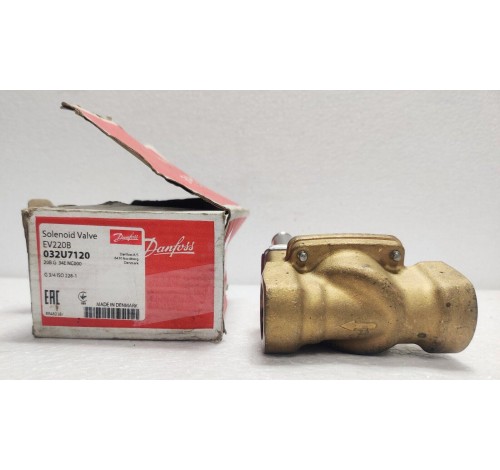 Danfoss EV220B Solenoid Valve 032U7120 20B G 34E NC000