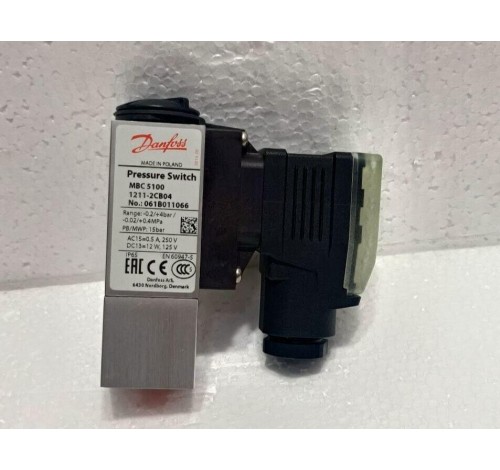 Danfoss MBC5100 Pressure Switch 1211-2CB04 No. 061B011066