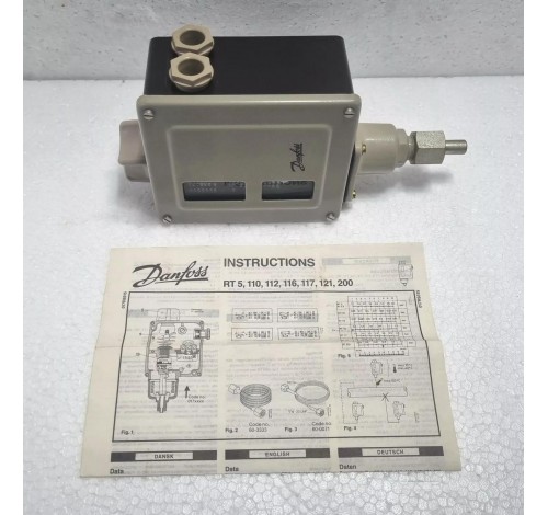 Danfoss RT-5 Differential Pressure Switch 17-5255 033