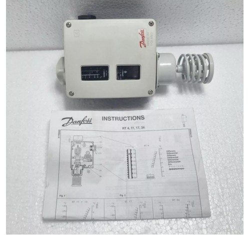 Danfoss RT4 Thermostat -5°C To 30°C