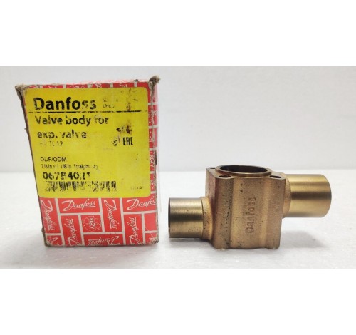 Danfoss Valve Body For Exp. Valve For TE12 ODF/ODM 067B4021