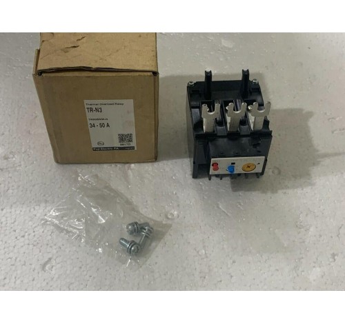 Fuji electric TR-N3 TR65BN thermal overload relay 34-50 A