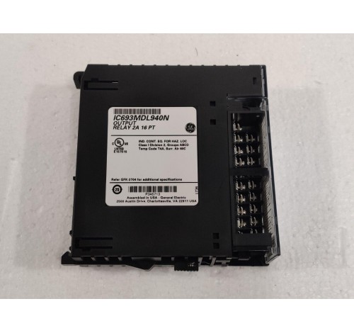 GE Fanuc IC693MDL940N Output Relay 2A 16 PT