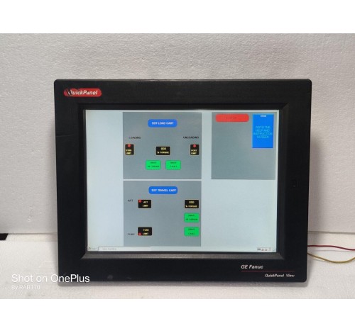 GE Fanuc IC754VSF15CTD-BA Quickpanel View ES1522