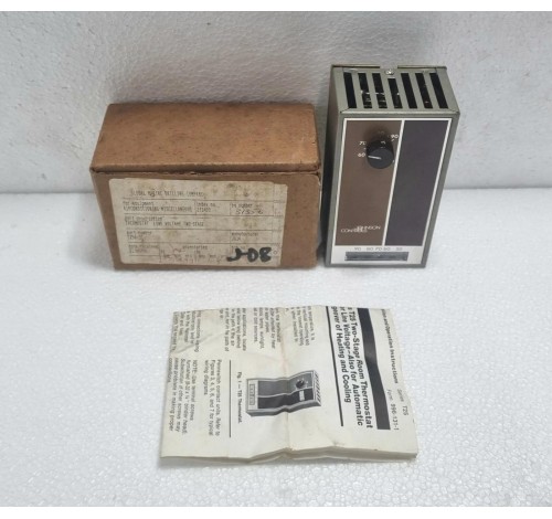 JOHNSON CONTROLS T25A-1C TWO STAGE ROOM THERMOSTAT RANGE 40/90 DEG F
