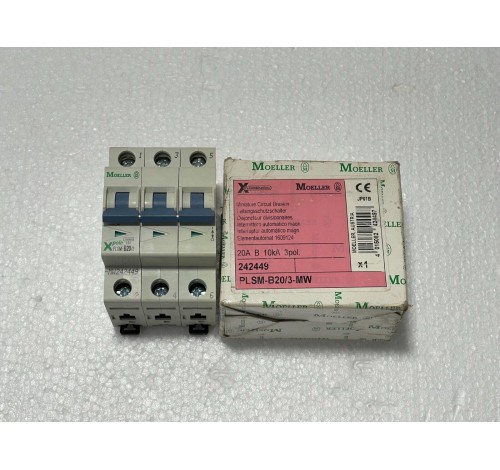 Moeller Xpole PLSM-B20/3-MW Miniature Circuit Breaker