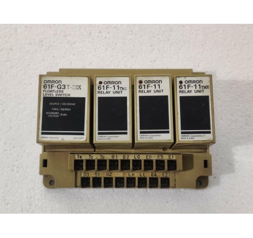 Omron 61F-G3T-MX Floatless Level Switch + 61F-11 Relay Unit