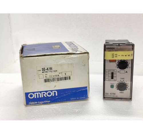 Omron SE-K1N Motor Protective Relay