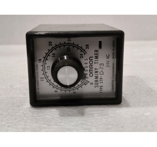 Omron STP-D-73 Subminy Timer 24VAC