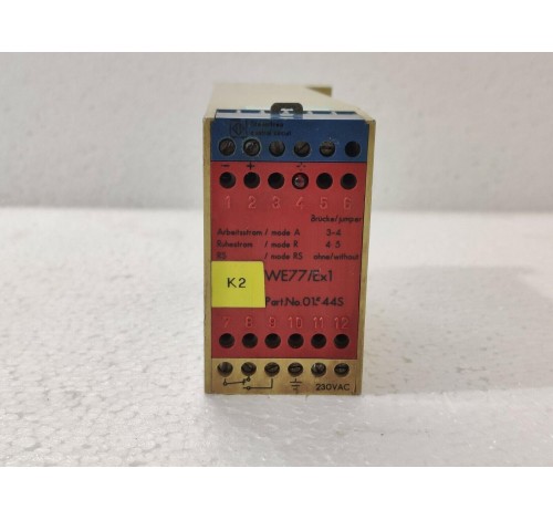 Pepperl+Fuchs WE77/EX1 Part No. 01544S Switch Amplifier