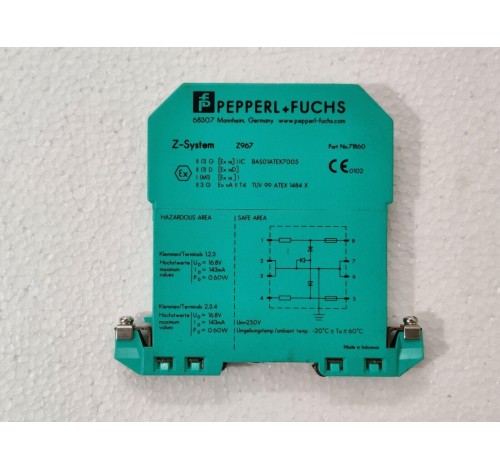 Pepperl + Fuchs Z-System Z967 Part No. 71860