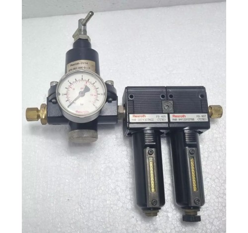 Rexroth 375-001-030-0 Pneumatic Valve With Rexroth 0821303402 + R412010788