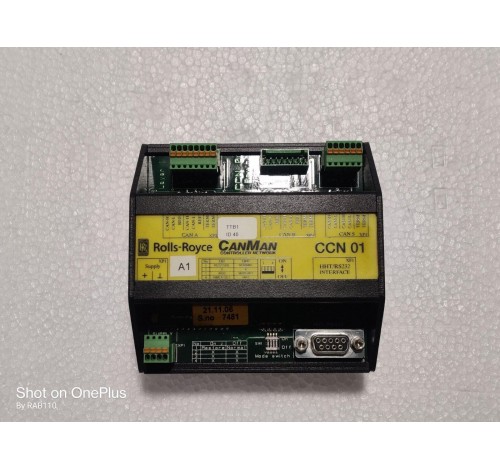 Rolls-Royce CanMan CCN01 Controller Network