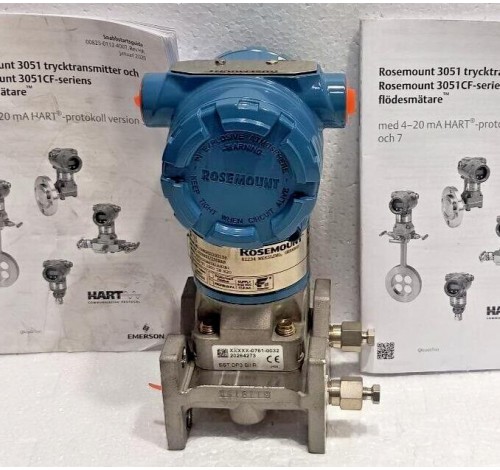 Rosemount 3051CD3A02A1AH2B1 SW 1.0.2 HW 1.0.0 Pressure Transmitter