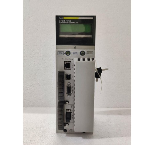 Schneider Electric 140CPU67160 Hot Standby Controller PV:30 RL:36 SV:3.13