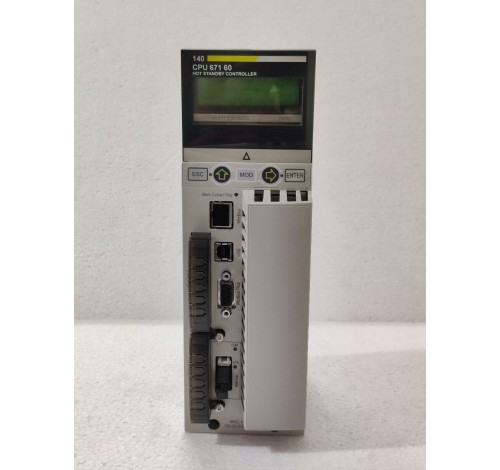 Schneider Electric 140CPU67160C Hot Standby Controller PV:30 RL:31 SV:3.13