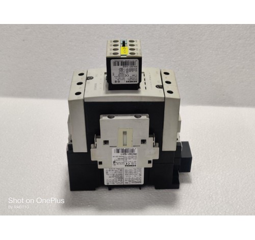 Siemens 3RT1044-1A..4 Power contactor Siemens 3ZX1012-0RT04-1AA1 Contactor