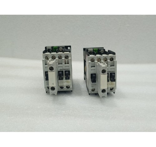 Siemens 3TF30 10-0B + 31-0B Air Break Contactor Relay Wh Siemens 3TX4010-2A