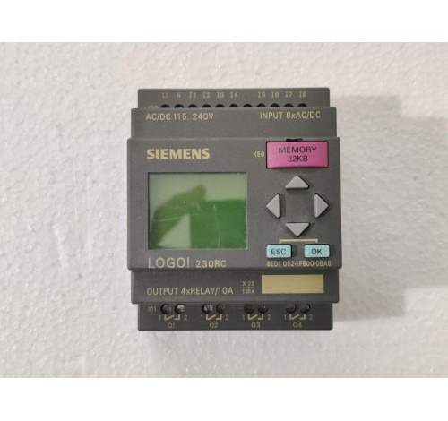 Siemens LOGO 230RC 6ED1 052-1FB00-0BA6