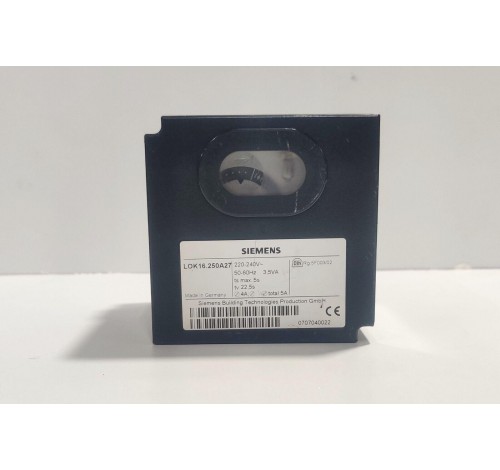 Siemens LOK16.250A27 Oil Burner Control