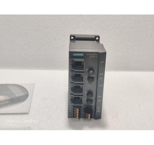 Siemens Simatic 6GK5204-2BB10-2AA3 Net Industrial Ethernet Switch Scalance X204-