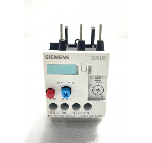 Siemens SIRIUS 3RU1126-4AB0 Thermal Overload Relay