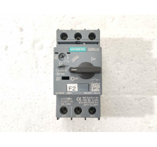 Siemens SIRIUS 3RV2011-1DA10 Circuit Breaker