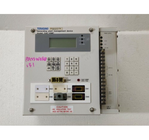 Terasaki Generating Plant Management Device Model GAC-16MC