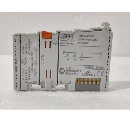 Wago 750-602 24V DC Power Supply